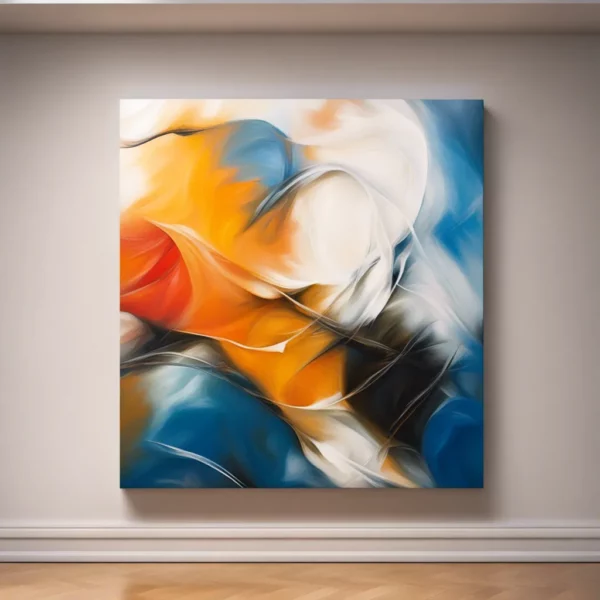 Abstract Ready-Made Canvas Painting